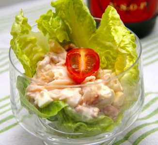 Krabcocktail met cocktailsaus